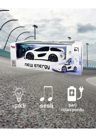 Vardem Uzaktan Kumandalı 2.4G Şarjlı Işıklı Müzikli Şarj Istasyonlu Spor Araba