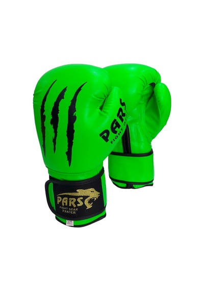Pars Panter Boks Kick Boks Muay Thai Eldiveni Yeşil