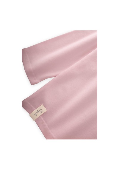 Cigit Mevsimlik Basic T-shırt 2-10 Yaş Pudra Pembe Pudra