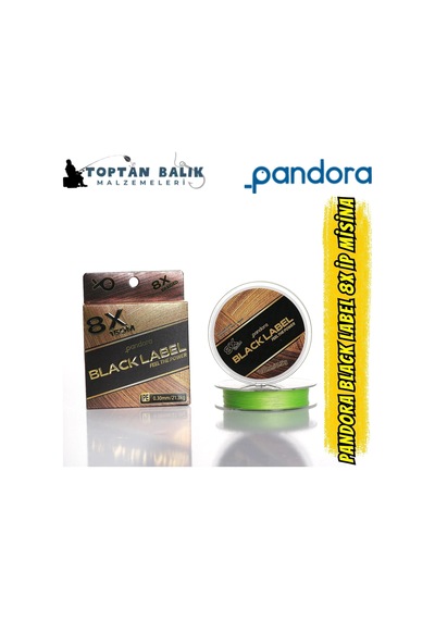 Pandora Black Label 150 Mt 8x Green İp Misina - V2