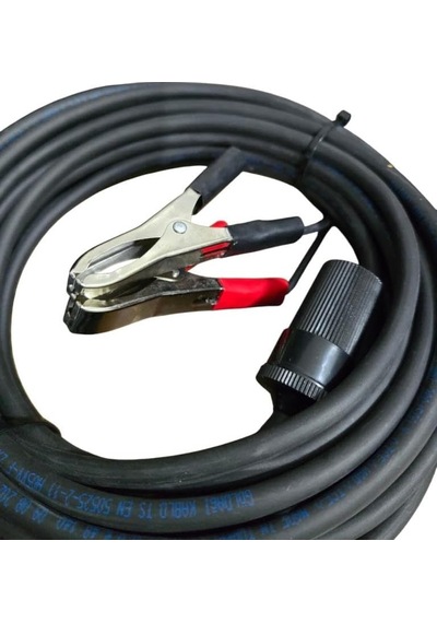 Aküden Bağlantılı Araç Çakmaklık Uzatma Kablosu Akü Maşalı 12-24 V/16a 2 X1,5mm Ttr Bakır 10mt-siyah
