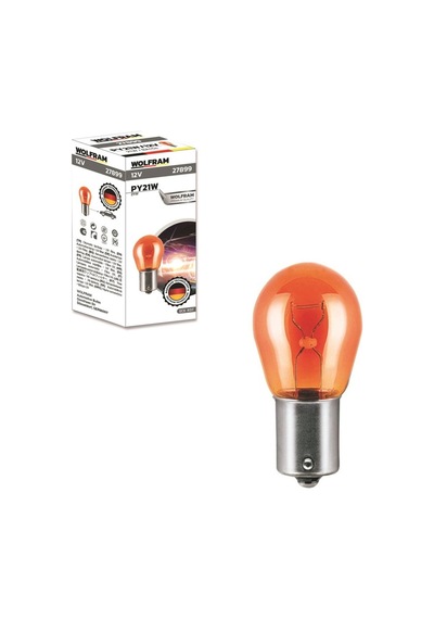Wolfram 27899 12v Ampül 93 21w Düz Tırnak Py21w 4 Adet