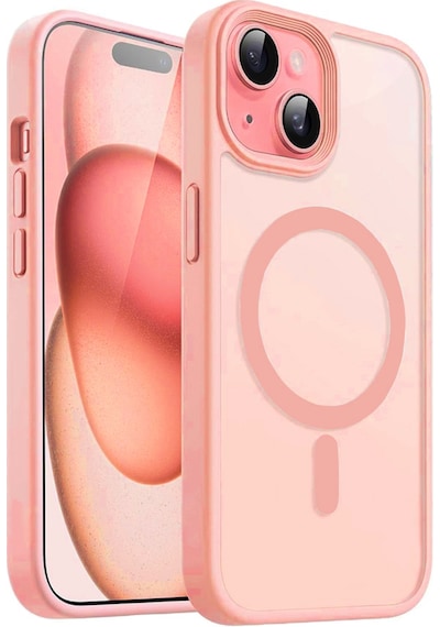Joko Apple Uyumlu iPhone 13 14 Kılıf Jota Seri Magsafe Kapak Pudra
