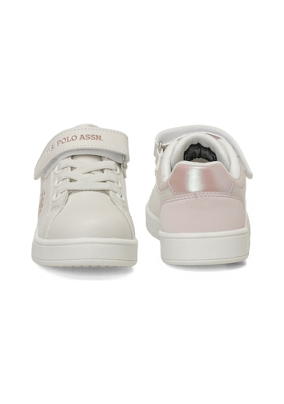 U.s. Polo Assn. Gus Jr 6fx Bej Kız Çocuk Sneaker 000000000102155606 Bej-pudra