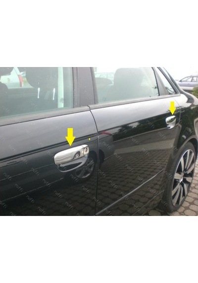Ebal Otomotiv Audi A4 Krom Kapı Kolu 4 Kapı 1998-2008 P. Çelik