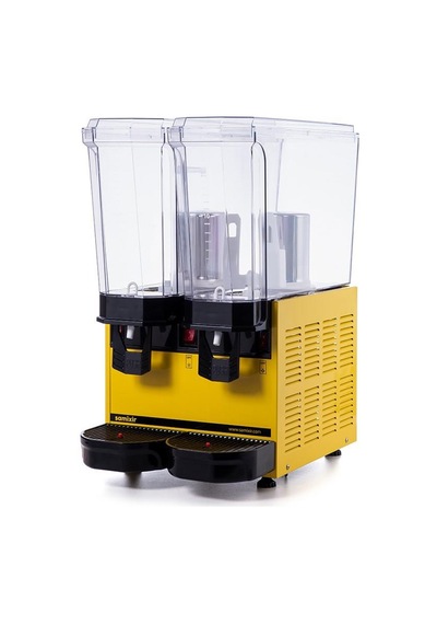 Samixir Klasik Twin 20+20 Lt Fıskiyeli-karıştırıcılı Soğuk İçecek Makinesi 40-smy