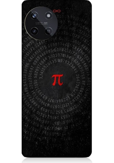 Realme 11 4g Uyumlu Pi Sayısı Ve Sonsuzluk Desenli Silikon Kılıf