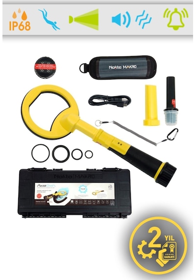 Pulsedive 2'Si 1 Arada Set Scuba Dedektörü & Pointer N11.219