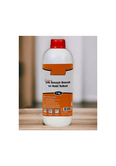 Şeffaf Çok Amaçlı Hobi Tutkalı 1 Kg Boncuk Keçe Kasnak Ahşap Yapıştırıcı