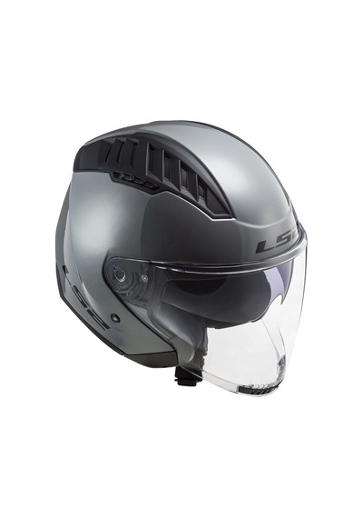 Ls2 Coopter 2 Güneş Vizörlü Açık Kask Nardo Gri