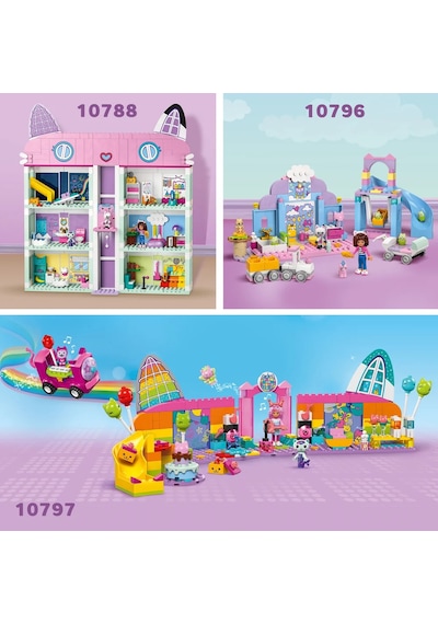 LEGO® Gabby's Dollhouse Gabby'nin Kedicik Bakım Odası 10796 - 4 Yaş & Üzeri Çocuklar için Yaratıcı Oyuncak Yapım Seti (165 Parça)