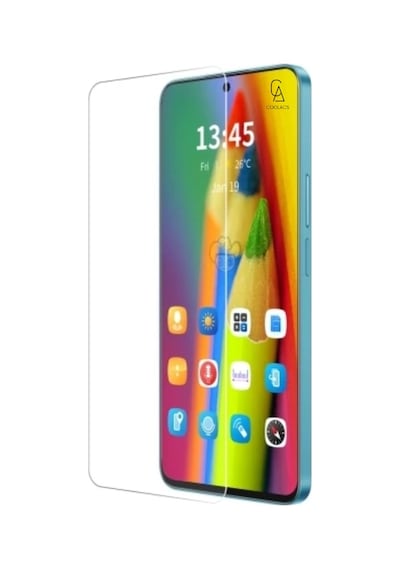Samsung Galaxy A56 Uyumlu Kılıf Esnek Silikon Telefon Kılıfı Ve Temperli Cam Ekran Koruyucu Siyah