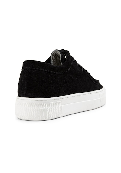 Deery Hakiki Süet Siyah Kadın Sneaker - Z1682zsyhc01 Siyah
