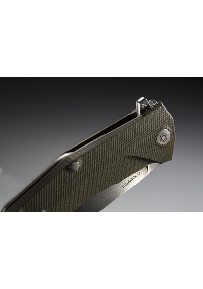 Lionsteel Kur G10 Green Handle Kamp Çakı Çok Renkli