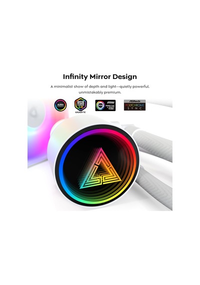 Lightflow Argb 360 Beyaz Ultra Sessiz Aıo Sıvı Cpu Soğutucu, 3100 Rpm Pompa, Üçlü Sessiz Fanlar, Üstün Isı Dağılımlı Yüksek Verimli Radyatör, Intel Ve Amd Uyumlu Lightflow Argb 360 Beyaz Ultra Sessiz Aıo Sıvı Cpu Soğutucu, 3100 Rpm Pompa, Üçlü Sessiz Fanlar, Üstün Isı Dağılımlı Yüksek Verimli Radyatör, Intel Ve Amd Uyumlu