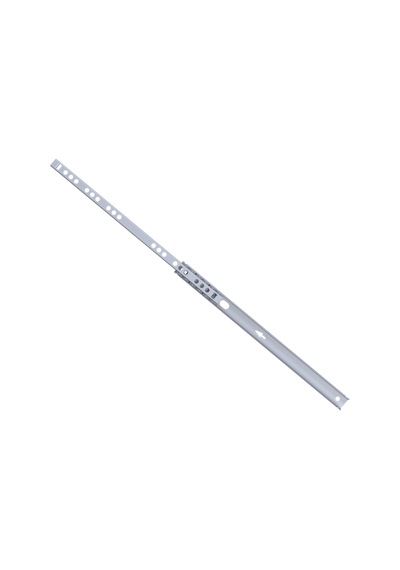 Teleskobik 17mm Çekmece Rayı Gömme Bilyeli İnce Ray 17mm 34,2cm 2 Takım Krom Çok Renkli