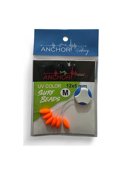Anchor Stoperli Uv Yem Yüzdürücü Medium Uv Yeşil