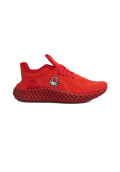 United Colors Of Benetton Benetton BN-30009 -3570 Kirmizi - Kadın Spor Ayakkabı 34401
