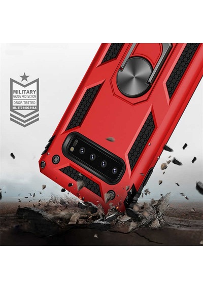 Galaxy S10 Kılıf Zore Vega Kapak Mavi