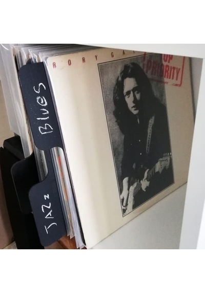 Plak Ayracı 5 Adet Siyah Mdf, 12" Lp 10 Parça