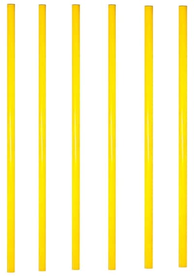 Avessa Slm-30 Slalom Çubuğu 150 Cm Sarı 6lı Sarı