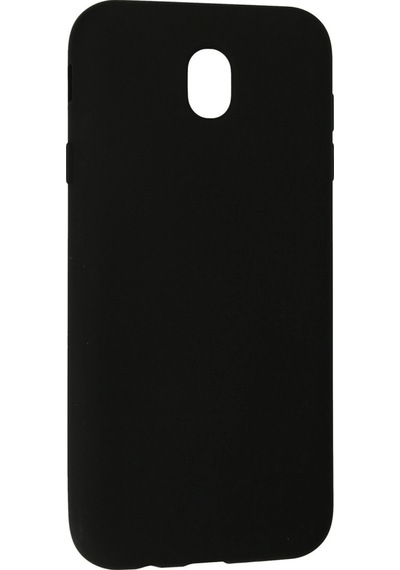 Samsung Galaxy J7 Pro / J730 Kılıf Nano İçi Kadife Silikon - Siyah
