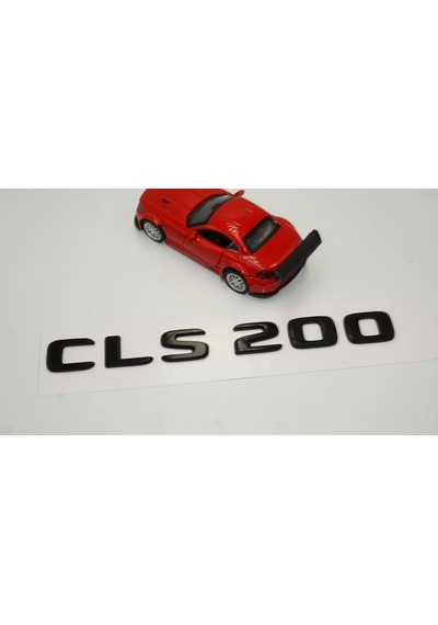 CLS 200 Bagaj Parlak Siyah ABS 3M 3D Yazı Logo