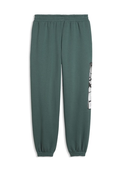 Puma Sport Street Relaxed Erkek Yeşil Günlük Stil Eşofman Altı 69431969