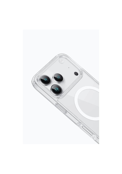 Apple Uyumlu iPhone 17 Pro Max  Animasyonlu Şeffaf Sert Mika Sararmaz Magsafe İnce Fit Kılıf Ultra