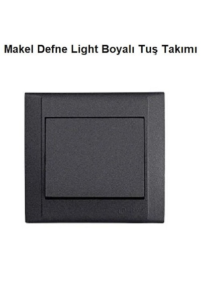 Makel Defne Light Boyalı Tuş Takımı 5 Adet