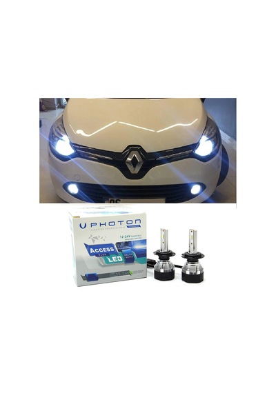 Renault Clio 4 Led Xenon Kısa Far Ampulü H7 Access Yeni Seri Beyaz