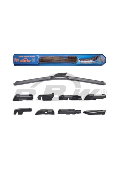 Silecek Süpürgesi Muz Tip Multı-fıt 8 Adaptörlü 19 İnch 480 Mm 001