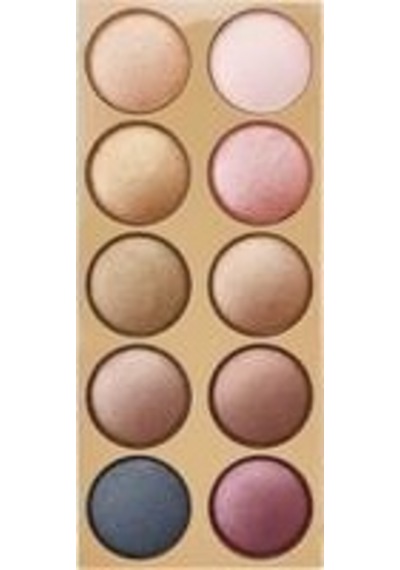 Mst Cosmetic 10'lu Göz Far Palet