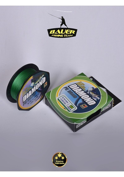 Bauer Dıamond Pe Braid 4x 150 Metre Ip Misina Süper Kaliteli