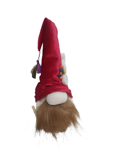 Yeni Yıl El Yapımı Noel Baba Süsleri 1 Adet 33 Cm
