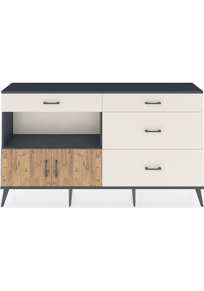 Arges Konsol Tek Raflı 4 Çekmeceli 2 Kapaklı 176x30x99 Antrasit-ç Antrasit-çam/aytaşı Arges Konsol Tek Raflı 4 Çekmeceli 2 Kapaklı 176x30x99 Antrasit-ç Antrasit-çam/aytaşı
