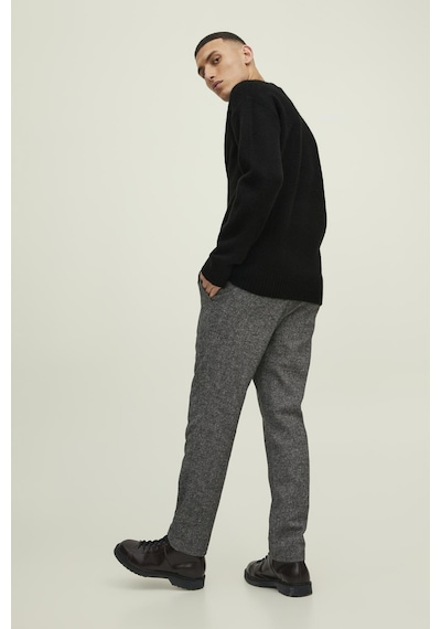 Jack & Jones Erkek Kazak 12215468 Siyah Siyah