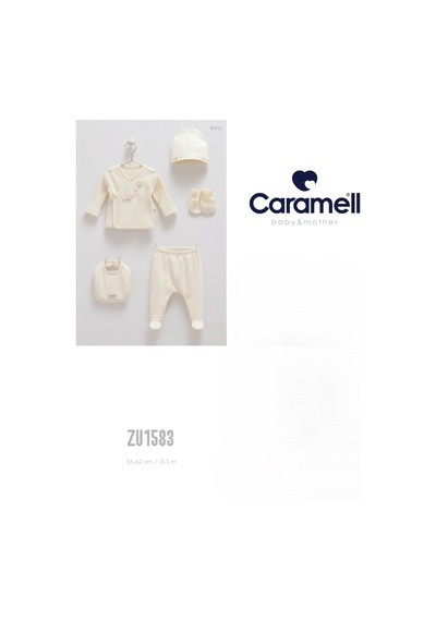 Caramell % 100 Coton 5 Li Hastane Çıkışı Soft Colour 1583 Ekru Ekru