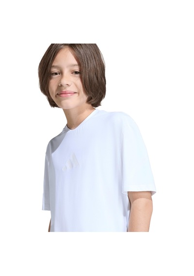 Kg1009-c Adidas J Z.n.e. Cl Tee Çocuk T-shirt Beyaz Kg1009-c Beyaz