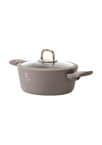 Berlınger Haus Sahara Derin Tencere 22 Cm Taupe 12v