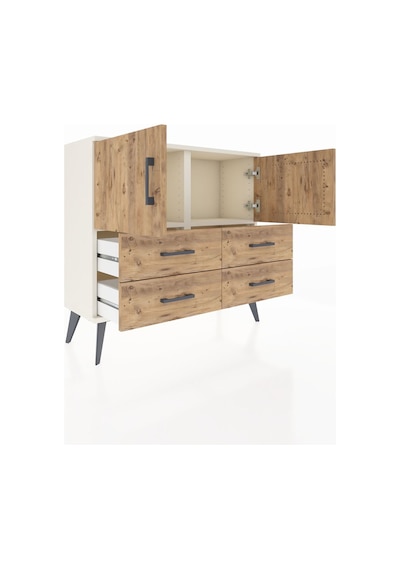 Arges Şifonyer 2 Raflı 4 Çekmeceli 2 Kapaklı 88x30x80 Aytaşı-çam Çam Arges Şifonyer 2 Raflı 4 Çekmeceli 2 Kapaklı 88x30x80 Aytaşı-çam Çam