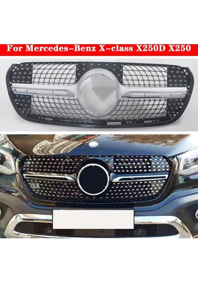 Mercedes x Class W470 Diamond Ön Panjur Izgara 2016 Sonrası
