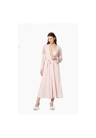 Pierre Cardin Penye Gecelik Sabahlık Pijama Takım Şort Takım 6'lı Gelin Çeyiz Seti - 5045 001