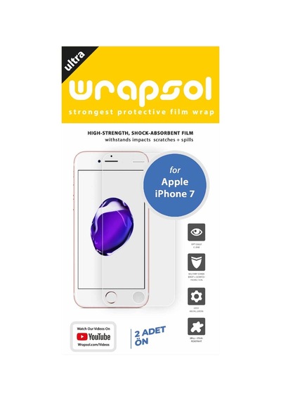 Apple Uyumlu   iPhone 7 Ekran Koruyucu,1+1 Ön,Poliüretan Film