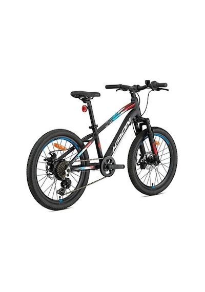 Xc 75 20 Jant Vitesli Bisiklet V Fren Siyah - Kırmızı - Gri