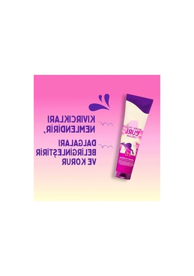 Durulanmayan Saç Kremi, Dalgalı Ve Kıvırcık Saçlar İçin, 160 Ml Beyaz
