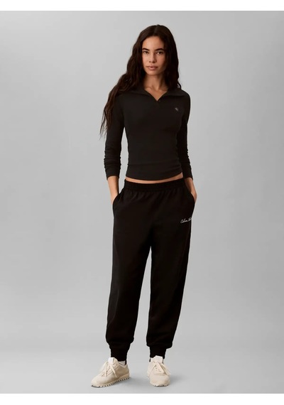 Calvin Klein Heavy Jersey Jogger-, Ub1 Siyah Kadın Eşofman Altı
