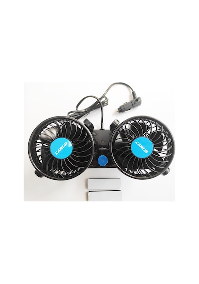 Replax 12 Volt Araç Içi Torpido Üstü Çift Fanlı Oto Vantilatör 36