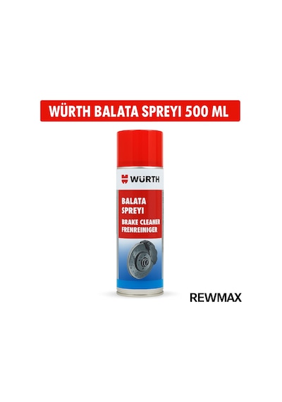 Würth Balata Spreyi 500 Ml 24 Lü Profesyonel Koli