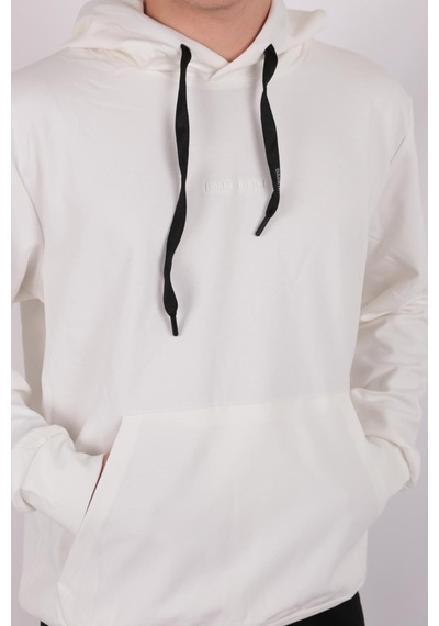Five Pocket Fp24b2099 Erkek Kapüşonlu Sweatshirt Off White